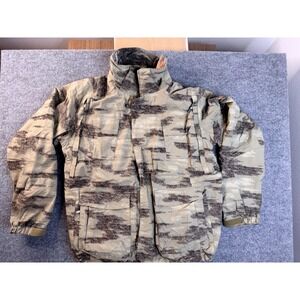 Sessions Ridge Series Snowboard Jacket Mens XL Green Logo Waterproof Winter Coat